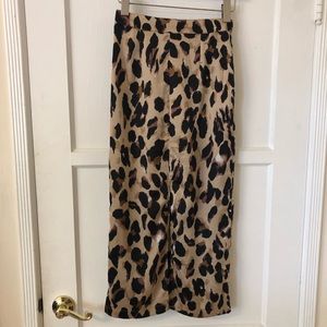 Leopard Midi Skirt